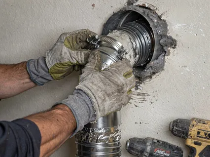 Dryer Vent Hose Installation in Plantation