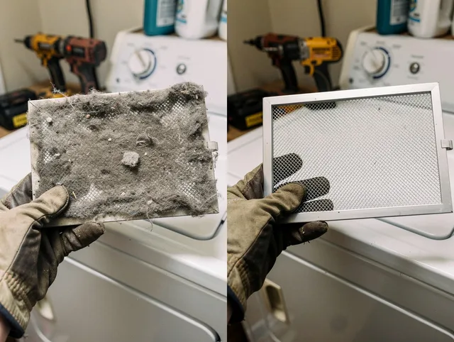 Professional lint trap cleaning by Plantation Dryer Vent Cleaning in Plantation