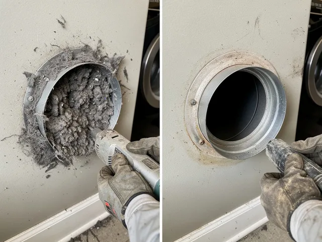 Professional clogged vent cleaning by Plantation Dryer Vent Cleaning in Plantation