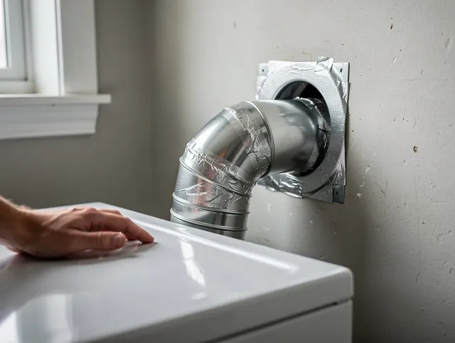 Plantation Dryer Vent Cleaning expert performing professional dryer vent repair and installation in Plantation